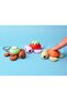 Cute Fruit Turtle Clicker Keychain - Stress Toy with Keyboard Switch (Surprise Model)