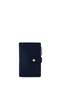 Women's Faux Leather Navy Blue Wallet