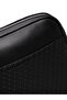 Men Black Textured Washbag - 4