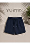 3-Piece Shorts (Black-Grey-Navy Blue) Basic Summer Shorts Set - Comfortable Fit Above the Knee 3-Piece Economic Package - 2