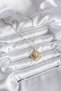 316L Steel Gold Color Zircon Stone Jaguar Model Women's Necklace - 2