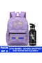 Kids Backpack and Insulated Stainless Steel Water Bottle 2-Piece Set – Durable School Bag & Leak-Proof Bottle Bundle for Boys & Girls - 2