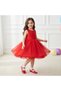 Girl's Ballerina Shoes Red Patent Leather Evening Dress