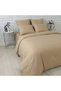 Multi-Colored Luxury Stripe Duvet Cover (only cover) - zipper (Beige, Double(200X200)) - 2