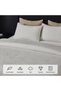 100% Cotton Duvet Cover - Luxury Hotel Collection Cooling Comforter, Soft & Cozy, Breathable Bedding Set for All Season, 3 Pieces, 1 Duvet Cover and 2 Pillow Shams - 7