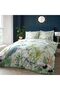 Soiree - Peacock Jungle - 100% Cotton Duvet Cover Set - Double Bed Size in Green