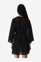Women Jasmine Black Kimono - 2