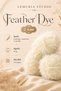 Feather Dye 2 Pieces Feathered Hand Dyeing Knitting Yarn, 100% Pes Soft Textured Premium Yarn, 50 Gr 210 m
