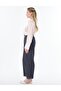 Elastic Waist Lace-Up Trousers Black - 3