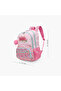 Floral Print Backpack for Girls 8-12 Years with Padded Straps - 18 inches - 8