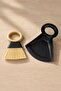 Bamboo Handle Cleaning Brush Dustpan Set Ergonomic Handle Hand Broom Brush Dust Collection Set Shn-3052 - 2