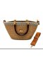 Colorful Straw Hand and Shoulder Bag - Suitable for Summer Casual and Beach Use - 2