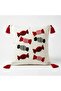 Premium Punch Embroidery Throw Pillow 40 cm X 40 cm - 1 Piece - 3