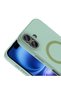 iPhone 17 Case Pastel Colorful Magsafe Camera Raised Silicone Senk - 5
