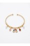 Steel Bracelet with Colorful Symbol - 2