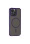 iPhone 16 Pro Case Magsafe Supported Camera Raised Silicone Matte Anti-Fingerprint Tkng - 6