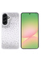 Galaxy A56 Case Camera Raised Glittery Drop Stone Silicone Senk - 2