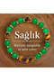 Health Natural Stone Bracelet |   Jade & Tiger's Eye |   8 mm Certified