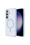 Galaxy S24 Case Magsafe Transparent Back Face Camera Raised Silicone Tkng - 6