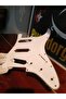 Electric Guitar Pickguard White 11 Hole S/S/S Configuration 4-Ply Tortoise Shell Strat Pickguard - 6