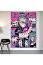 Gojo Satoru Jujutsu Kaisen Wall Covering Wall Tapestry First Quality Satin Fabric Poster