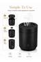 Portable Electric Incense Burner | Rechargeable Bakhoor Burner With Easy Power Control | Black Oud Burner For Home Office Car And Travel - 4