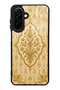Samsung A26 Ivory Ottoman Gold Design Glossy Phone Case