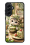Samsung A56 Matcha Kitty Café Design Glossy Phone Case