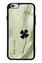 iPhone 6S Glossy Phone Case with Sage Lucky Clover Design