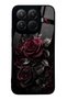 Xiaomi Mi 15t Pro Obsidian Burgundy Roses Design Glossy Phone Case
