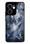 Oppo Reno 13F Midnight Chrome Butterfly Design Glossy Phone Case