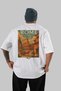 Rome Italy 2 White Oversize Country City Back Printed Unisex T-Shirt 100% Cotton Premium - 2