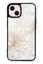 iPhone 13 Ivory Pearl Blossom Design Glossy Phone Case