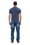 Men's Polo Collar T-Shirt Vintage Washed Regular Fit Ct852 - 8