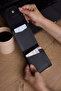 Viral Genuine Leather Mini Wallet and Card Holder with Money Compartment and Snap Closure, Unisex, Capacity for 5 Cards - 3