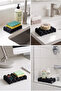 Water-Repellent Wave-Formed Soap Dish Modern Bathroom Soap Dish Solid Soap Dryer Decorative Soap Holder - 3