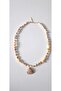 Stylish Summer Women's Necklace with Mussel Tips and Sea Shells - 3