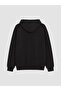 Özmarka New Season Black Men's Thick Hoodie - 6