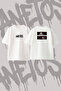 Doja Cat Scarlet Design Back Printed Cotton White Oversize T-Shirt