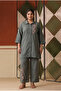 Plus Size Embroidered Rayon Flex Co-ord Set with Trouser for Women – Indian Ethnic Wear Kurta Set, Festive & Casual Wear