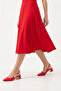 Wesay Women's Accessory Heeled Shoes - Red - 7