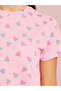 Pink Watermelon Print T-Shirt and Pyjama Set - 3
