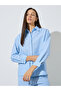 Blue Striped Shirt And Pants Co-Ord Set - 3