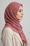 Hijab Scarf, Dried Rose, Four Seasons, 1 Piece, High Quality, Useful, Beautiful, Stylish (Size: 100 cm X 100 cm) - 3