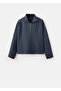 Fermuarlı boğazlı sweatshirt - 3