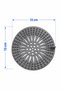 Round Silicone Drain Strainer - Hair and Food Residue Catcher Sink Strainer (1 Piece) - 5