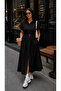 Women's Poplin Shirt Dress with Belt