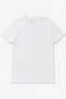 Unisex Basic White Crew Neck Short Sleeve Cotton T-Shirt