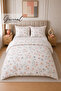 Mi̇a |   Double Cotton Duvet Cover Set |   Pillowcase |   Duvet Cover |   Bed Sheet |   Bedspread |   Dowry - 2