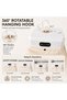 Toshionics Portable Foldable Clothes Dryer Machine with Heating Drying Bag, 600W Electric Garment Dryer with 360° Hot Air Circulation, Smart Timer, Indoor Laundry Dryer for Baby Clothes, Delicates - 6